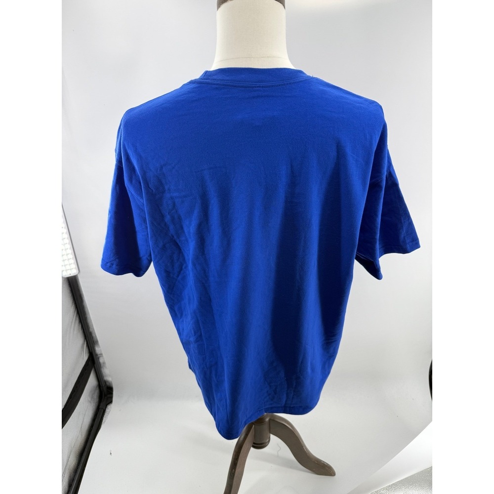 Nike Buffalo Bills Graphic Tee Shirt Blue Pocket Tee Mens Large NEW - Picture 2 of 10